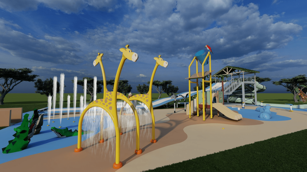 THE NEW HEATED SPLASH PARK!